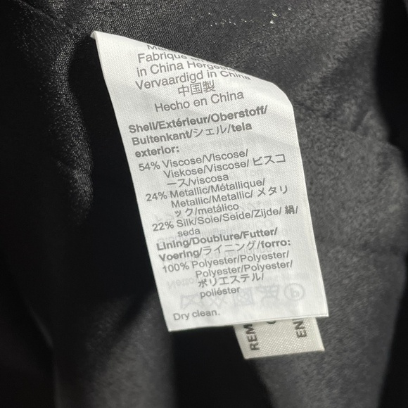 NEW J Crew Collection Shirt Womens Small pink purple black silk floral blouse - Picture 7 of 10